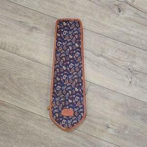 Retro/Vintage Paisley Patterned Tie Travel Case/Attache